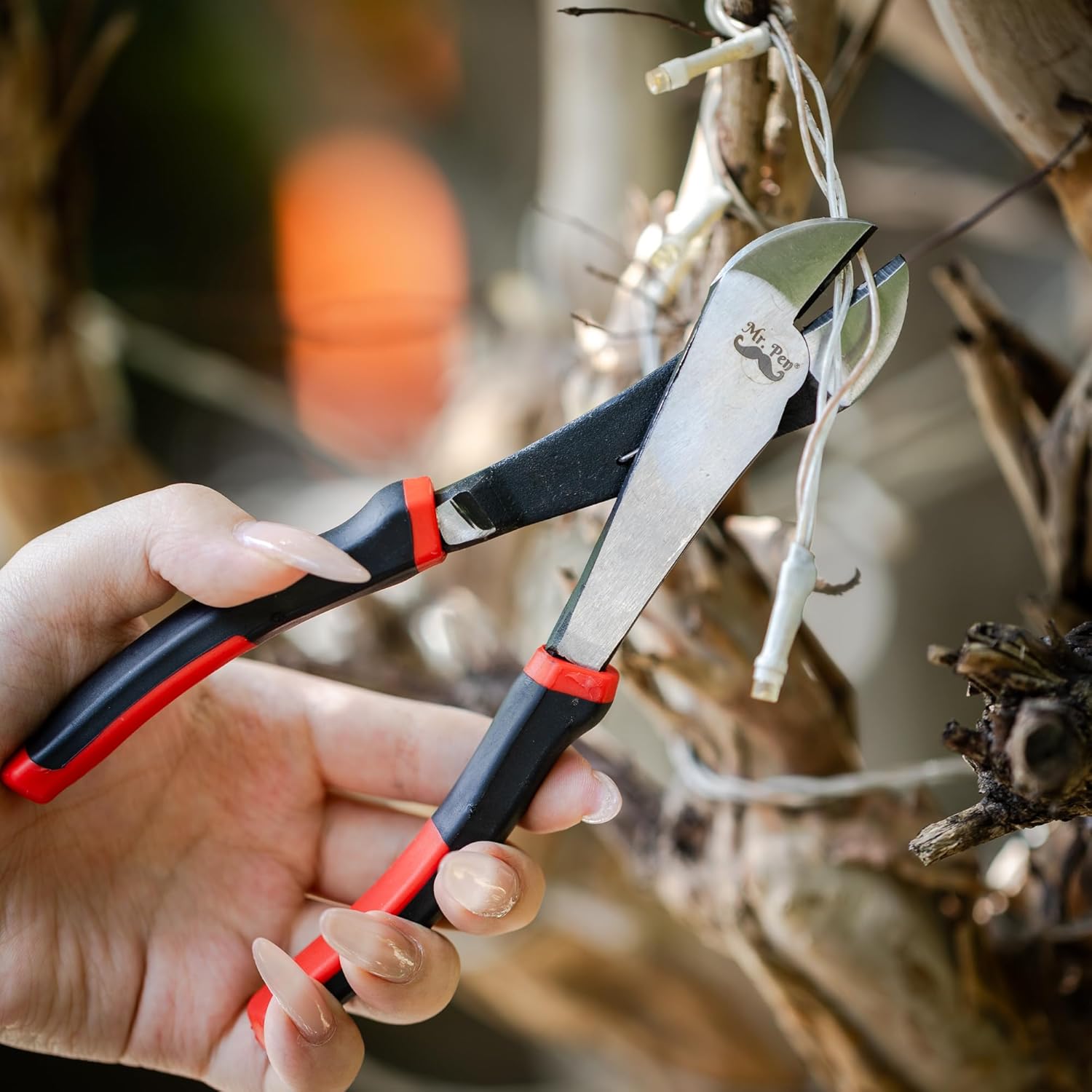 Mr. Pen 7 Inch Heavy Duty Wire Cutters - 2 Pack, Diagonal, Side, Flush, Cutting Pliers, Floral