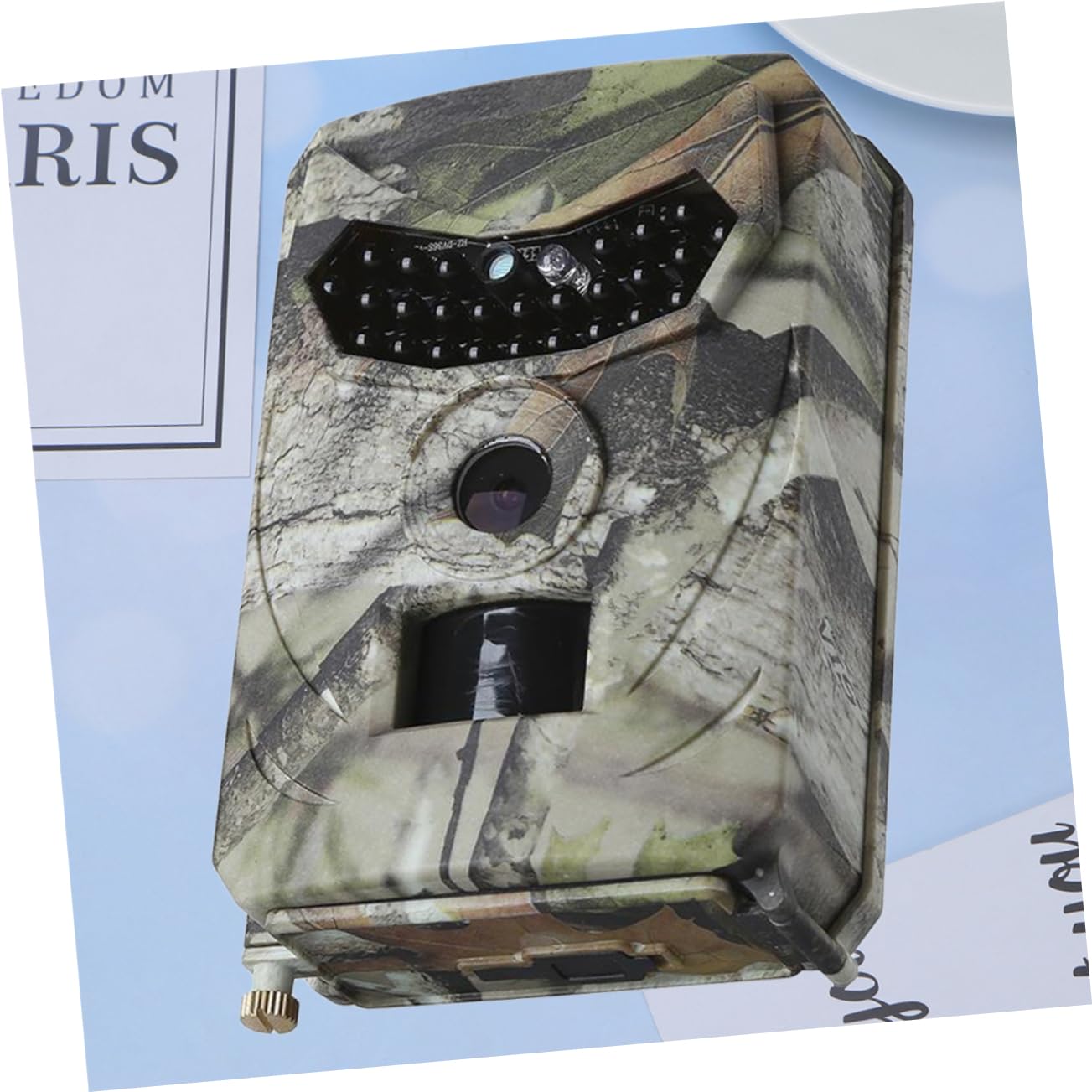TOYANDONA Caméra de Chasse Détection Pir 110° 1080p 26 LED IR Étanche Ip56 Vision Nocturne Infrarouge Plastique Solide pour Surveillance Extérieure et Sécurité de Ferme
