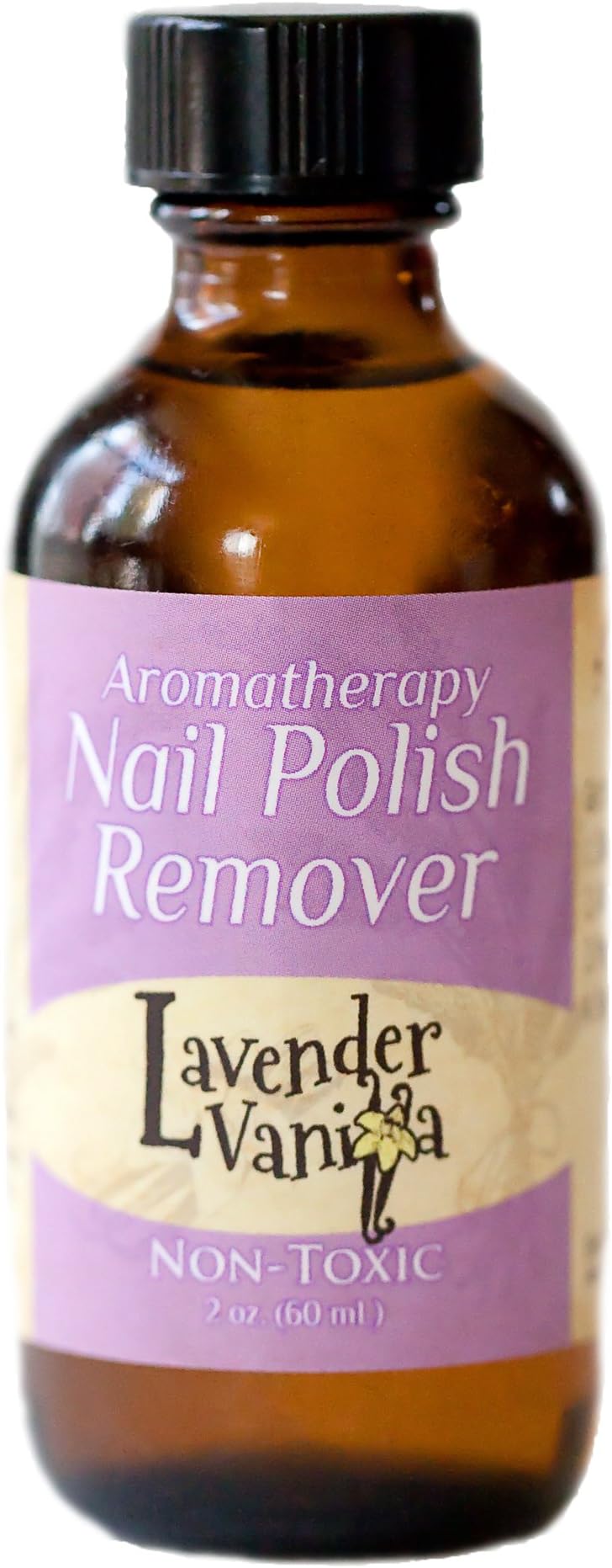 Nail Polish Remover - Lavender Vanilla (Sleep) 4 oz. bottle