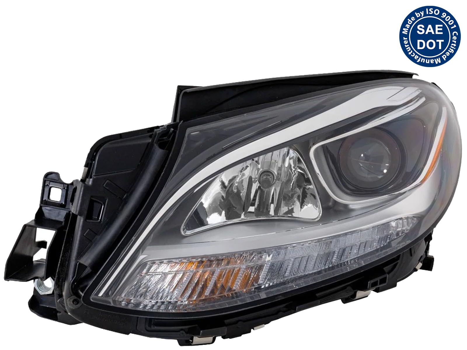 Mercedes Benz ヘッドライト 本体 Amazon.com: Auto Parts Avenue APA Replacement Head Light for 2016