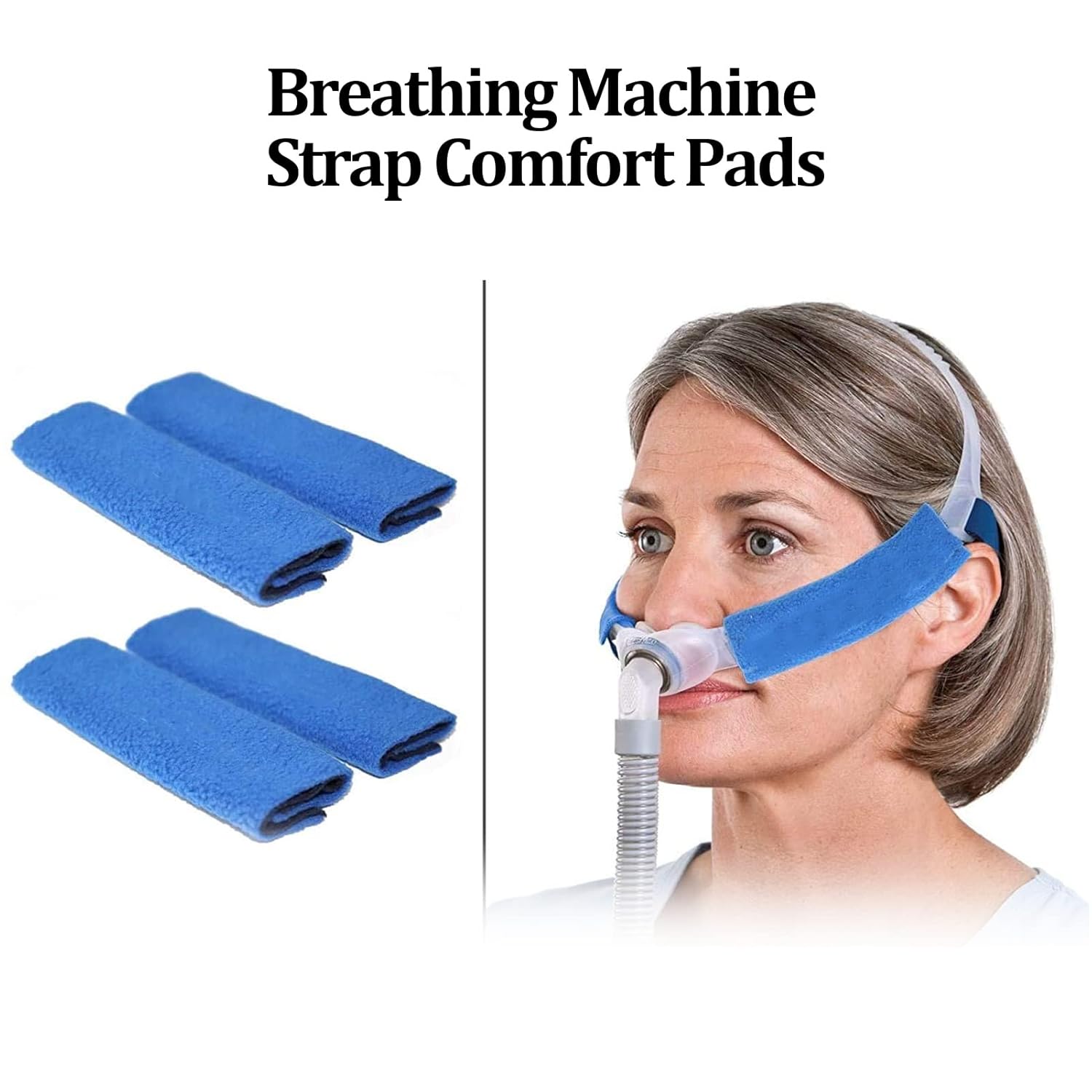 CPAP Strap Covers, Universal Breathing Machine Strap Covers Comfort