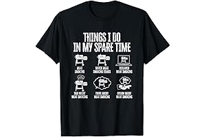 Things I do in Spare Time: Smoking Meat T-Shirt