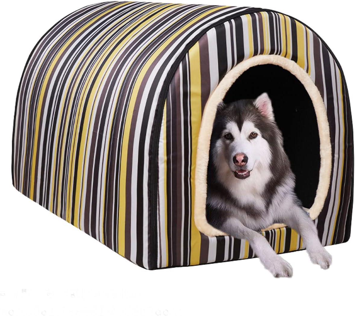 Extra Large Dog House Pet Shelter,Calming Cat Cave Bed Waterproof Labrador Dog Bed Tent,Pet Nest