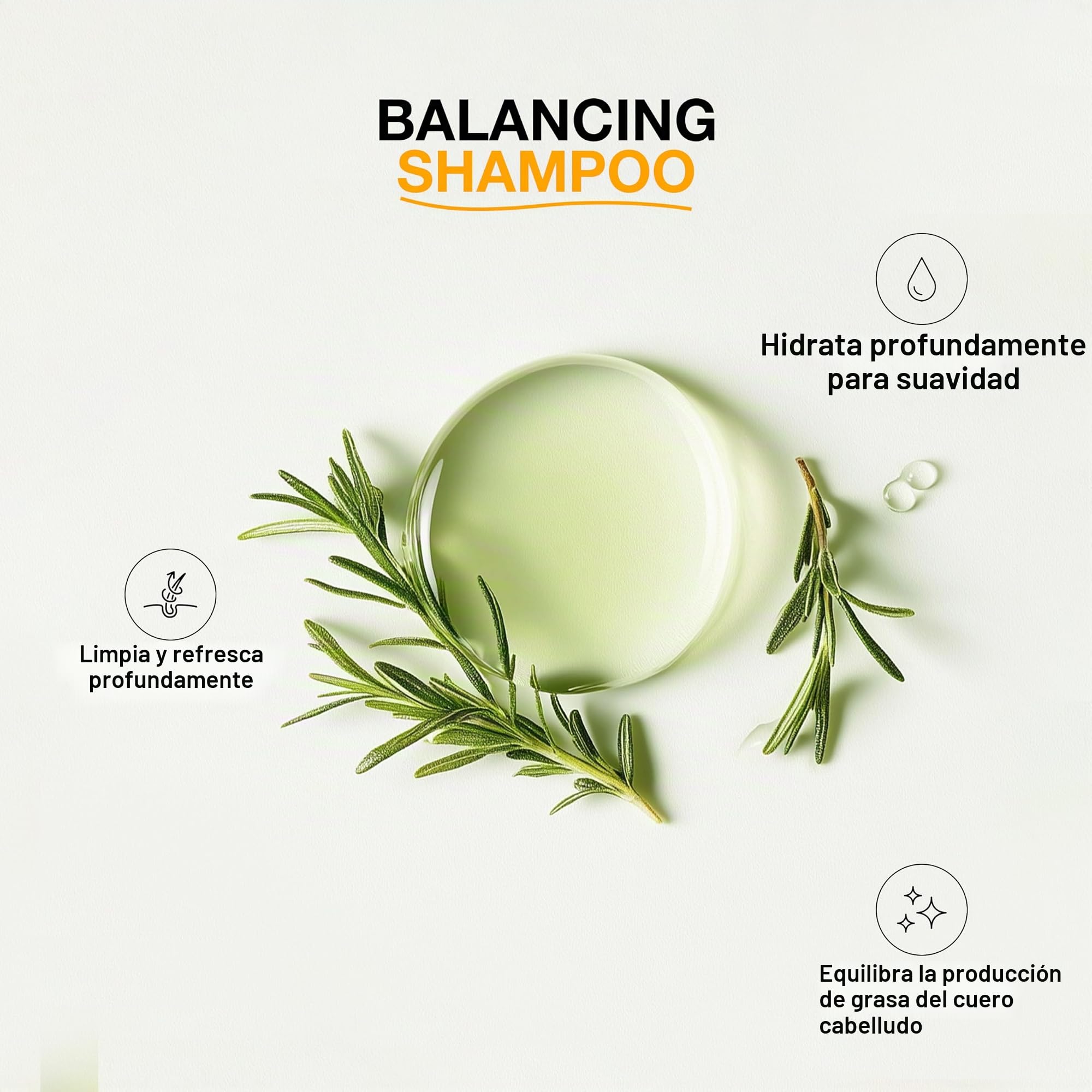 GK HAIR Global Keratin Balancing Shampoo (1000ml 33.8 Fl Oz) Para cabello graso y tratado con color, limpia en profundidad, restaura el pH para cabello sobreprocesado y estresado por el medio ambiente