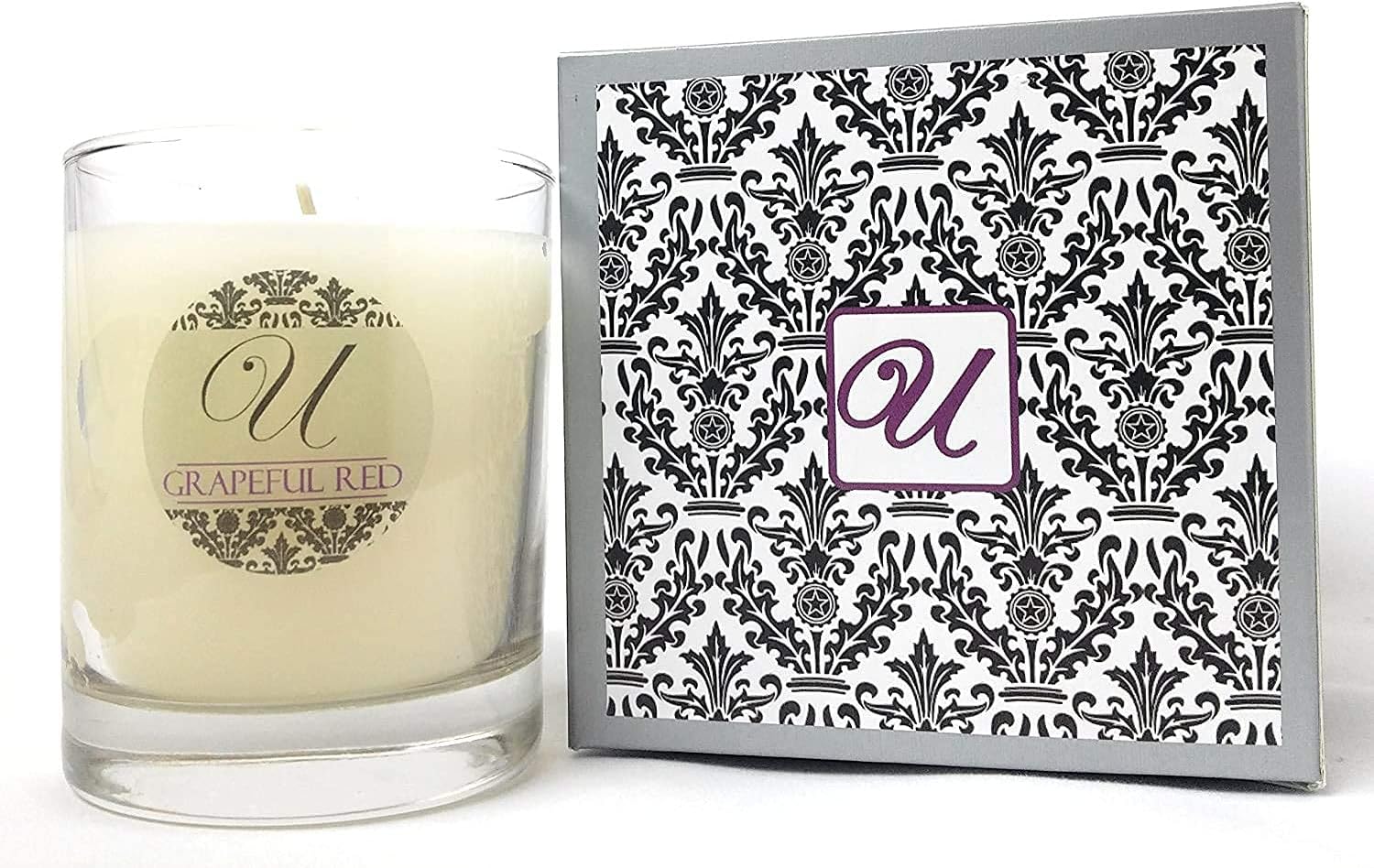 | Candles with Jewelry Inside | Jewelry Candles | Gift Candles | Ring Candles | Surprise Candle | Gifts for Women Valued at $10 to $10,000 Ring Size 6 | Grapeful Red 14 oz Container