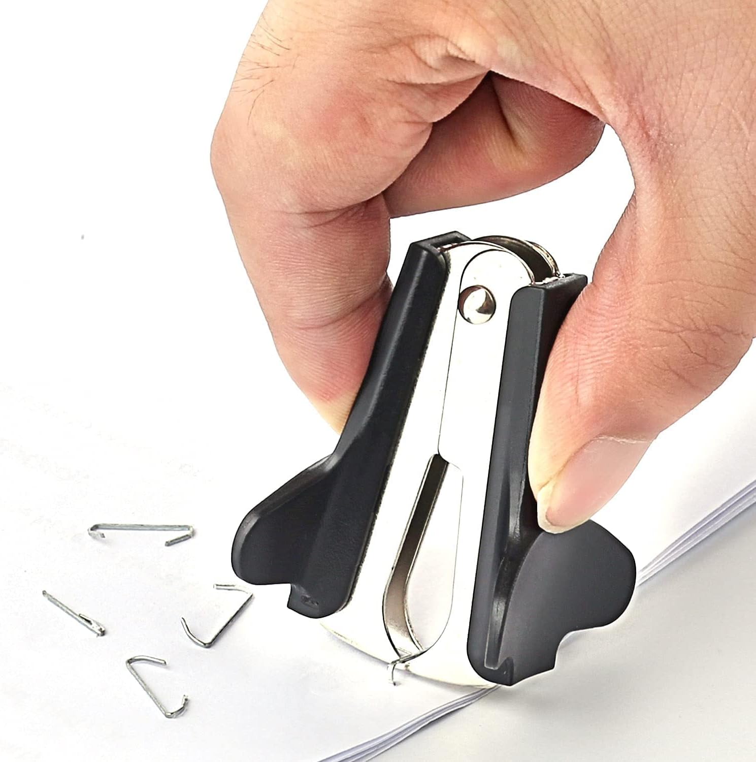 Heavy Duty Staple Remover Tack Lifter, Staple Puller, Pinch Jaw Style, 6 Pack : Office Products