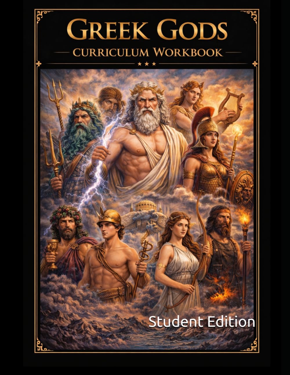 The Greek Gods Curriculum Workbook: Student Edition (World History Curriculum Workbooks)