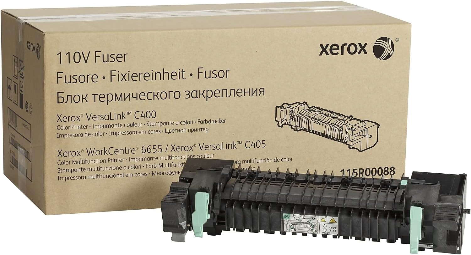 Xerox Genuine Xerox Fuser 110V for The WorkCentre 6655, 115R00088