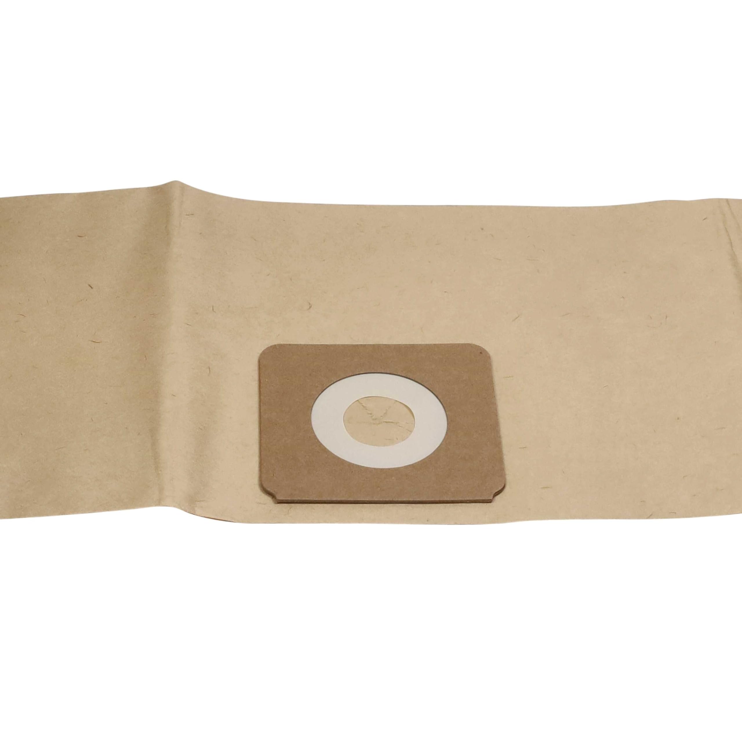 vhbw 50 x zamiennik worka do odkurzacza Bosch 2609256F32 do odkurzacza - papier, 86 cm x 20 cm, piaskowy