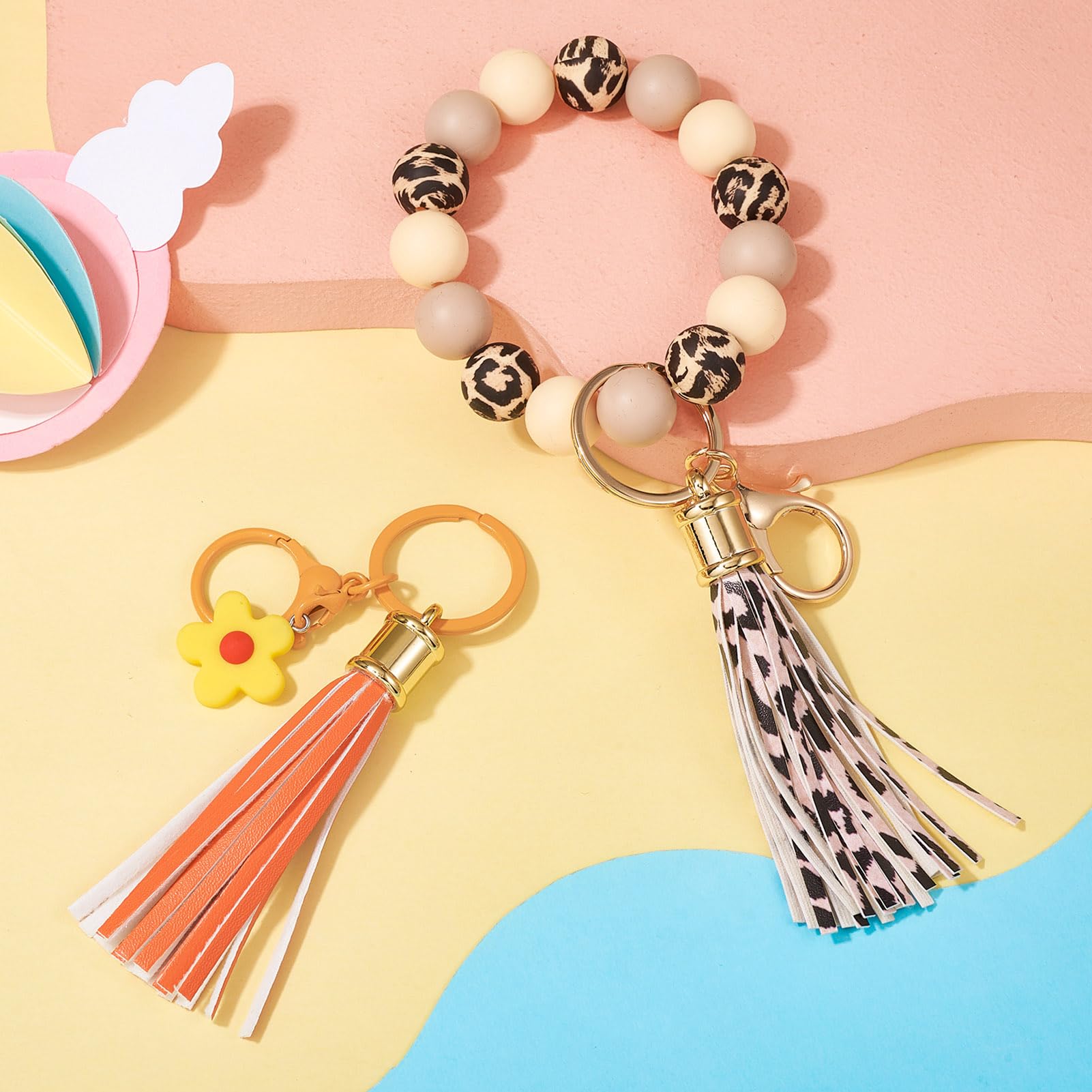 Amazon | Beadthoven レザータッセル ペンダント 7個セット カラフル 