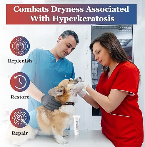 Miniatura 3 de Solva-Ker Gel hidratante para nariz y patas agrietadas de mascotas, bálsamo curativo sin grasa para perros, gatos y caballos