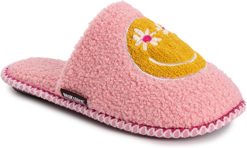 MUK LUKS Women's Novelty Sherpa Scuff