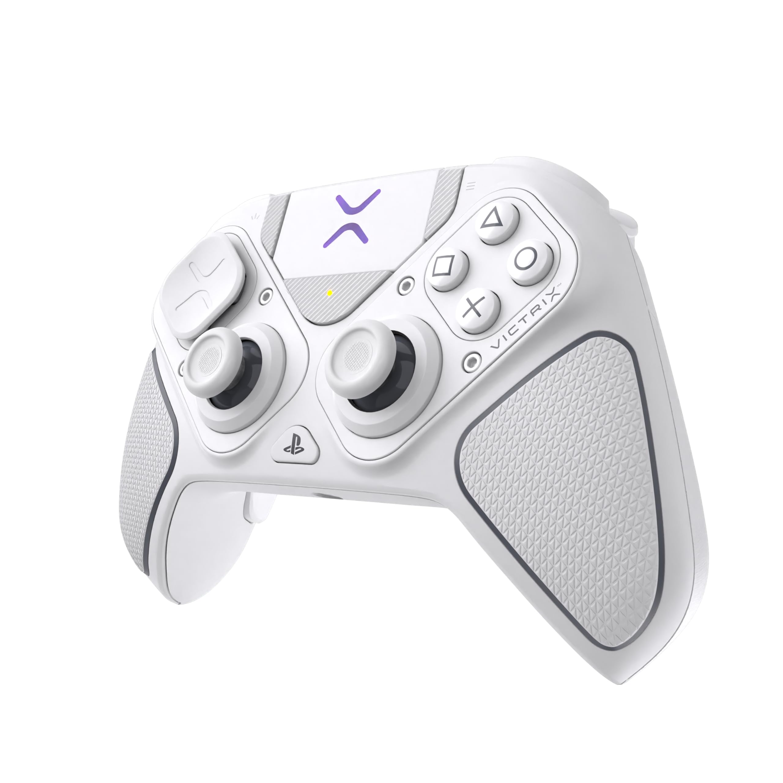 Turtle Beach Victrix Pro BFG Reloaded Bianco Controller da gaming modulare wireless - PlayStation 5, PlayStation 4, PC, modulo Fightpad, con licenza ufficiale PlayStation.