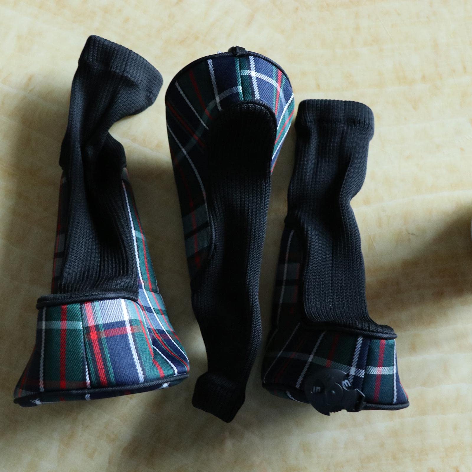 dailymall Copri-Testata per Mazza da Golf Copri-Guaine in Legno da Fairway Copertura Protettiva 1 3 5 7 X 460cc