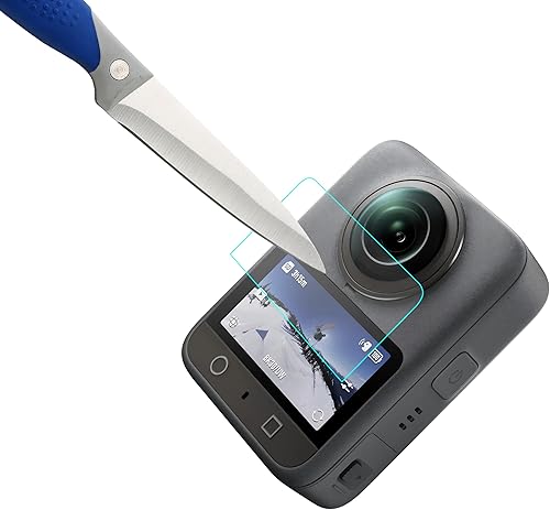 Miniatura 4 de Mr.Shield Protector de pantalla puede usarse con DJI OSMO 360 Vidrio templado Paquete de 3 Vidrio japonés con dureza 9H