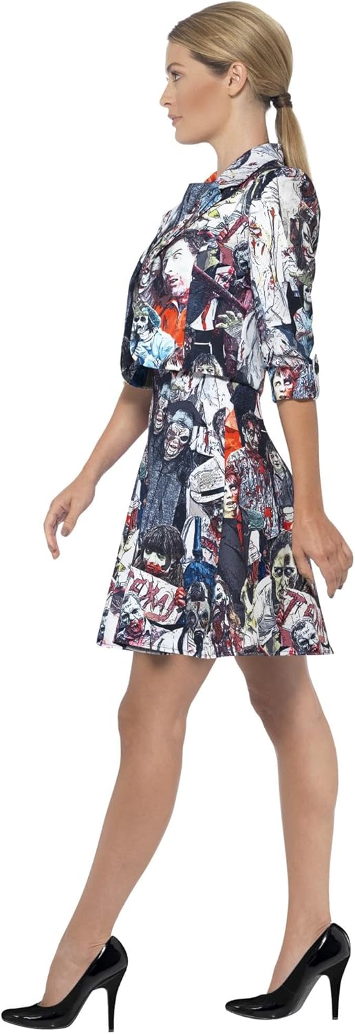 Zombie Costume With Dress And Jacket