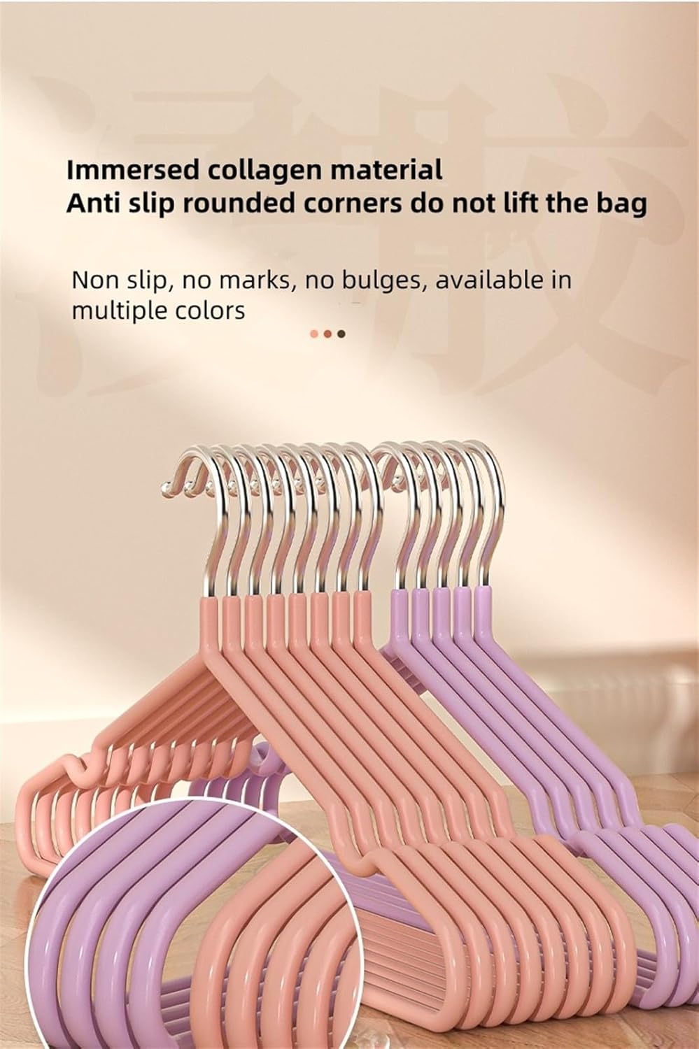 Slim,Non-Slip Suit Clothes Hangers,Swivel Hook, Notched Clothes Hangers Durable Ultra Thin Space Saving Velvet Hangers，Strong, Space Saving Hangers for Shirts, Jackets,- (30 Pack)(Black,30 Pack)