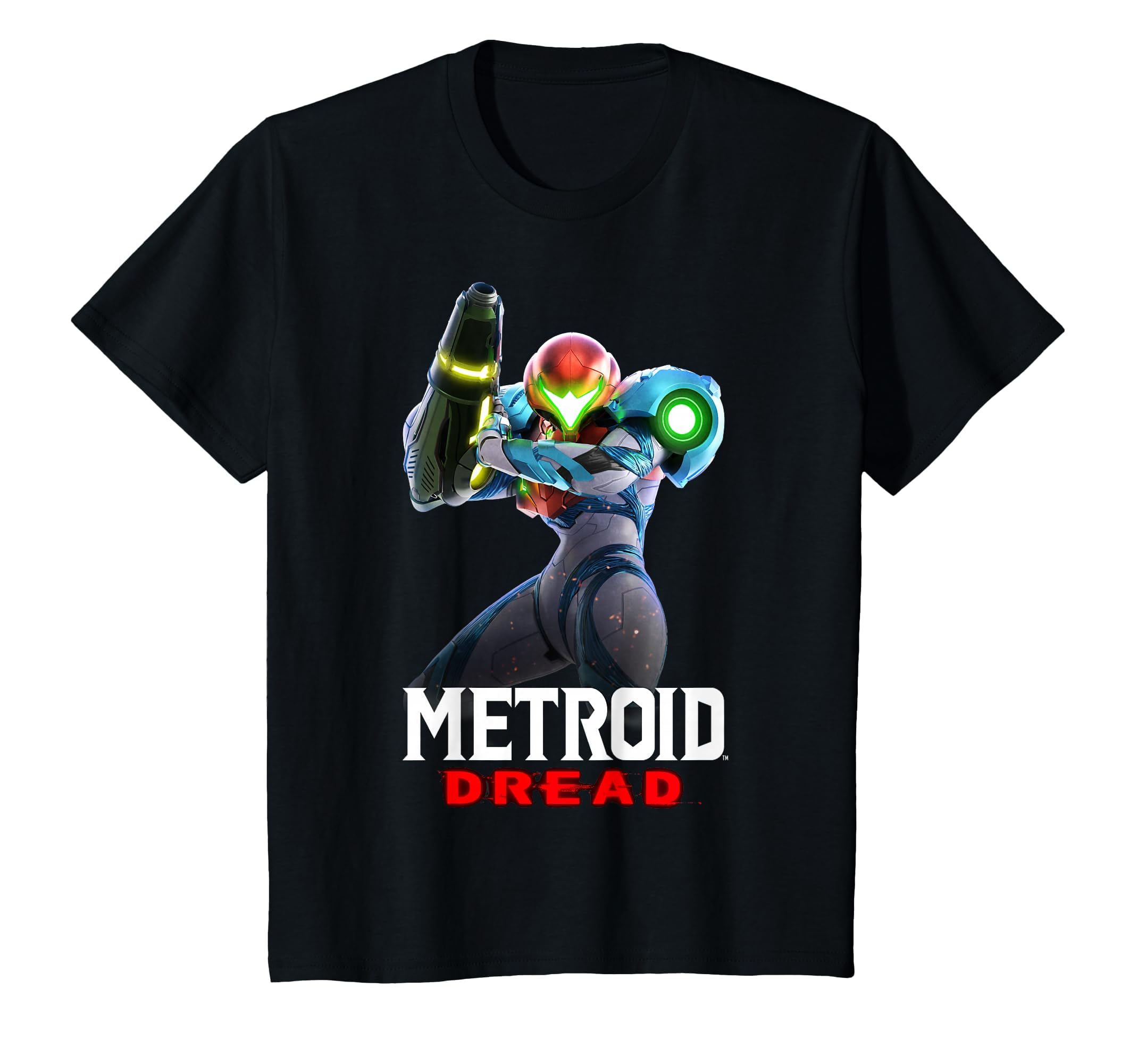 Metroid Dread Samus Aran Standing Nintendo Hero Poster T-Shirt