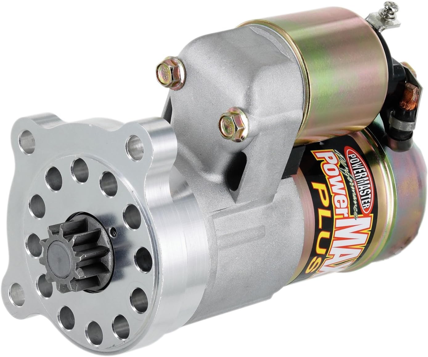Powermaster - Str PowerMAX Plus Mini Ford [BB] w/Billet blk Modular V8 4.6L, 5.0L Coyote 5.4L,6.2L,6.8L 11:1 Natural