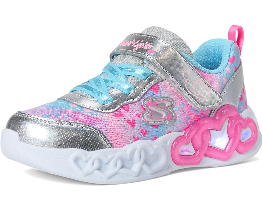 SKECHERS KIDS Infinite Heart Lights - Heart Jewels 303261n (toddler) - Front View