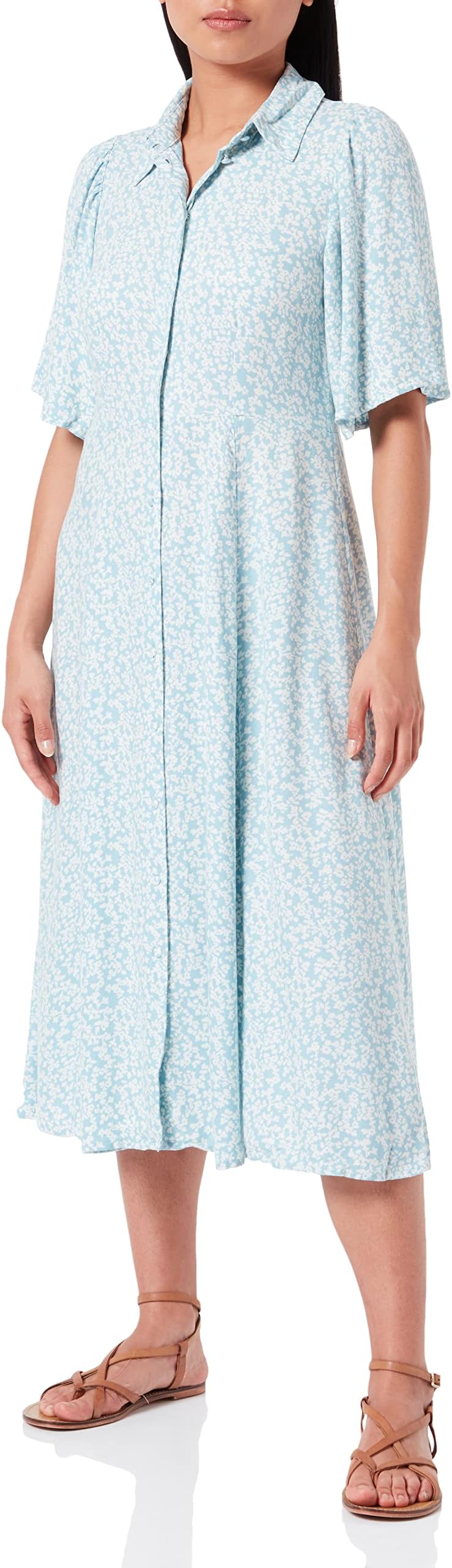 Y.A.S Women's Yasstelli 2/4 Midi Shirt Dress S Midi dress