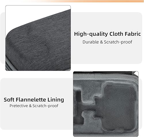 Miniatura 6 de Ngaantyun Funda para Insta360 Ace Pro impermeable accesorios de cámara de acción, tornillo de batería de montaje estándar bolsa de transporte