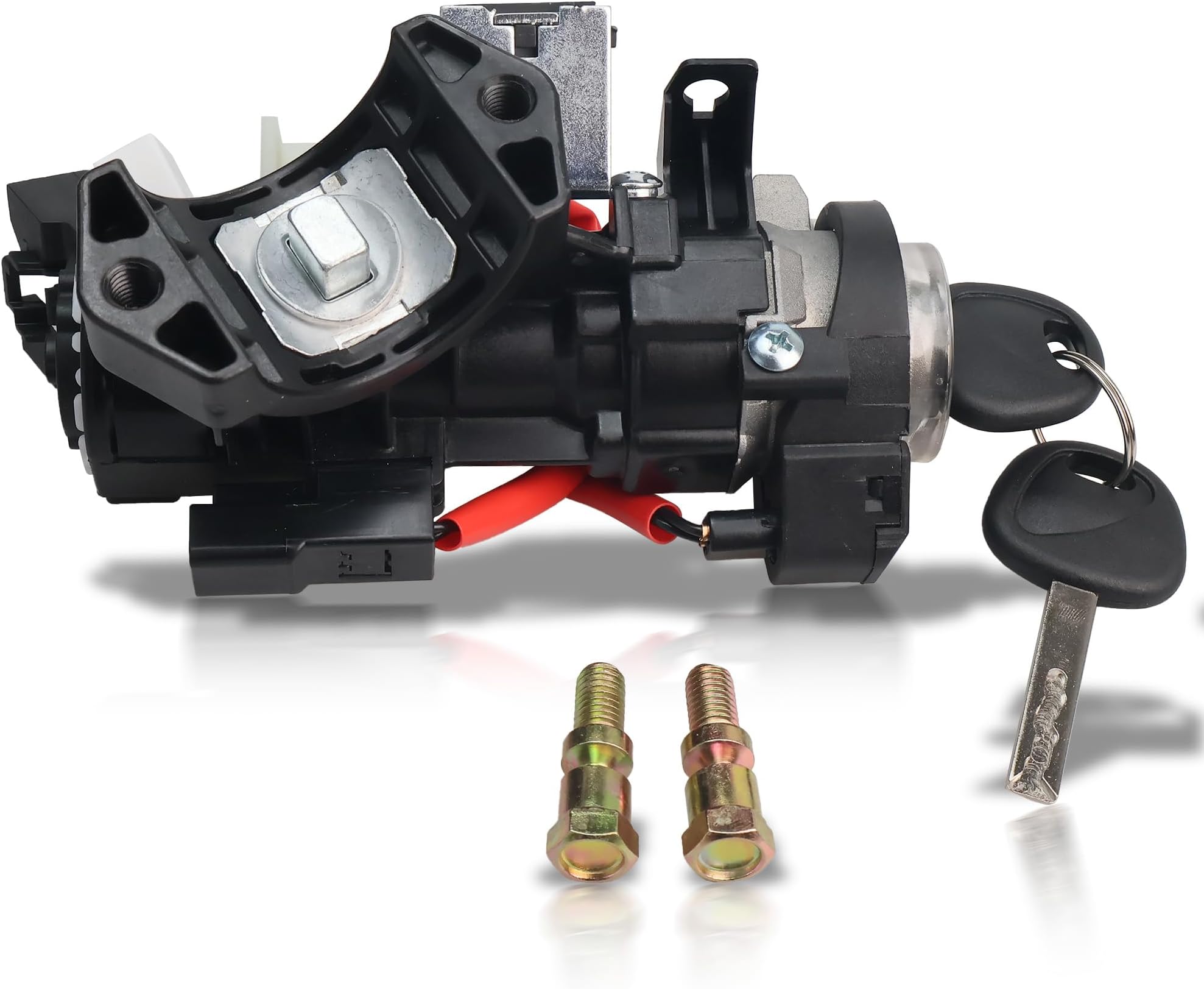 81910-D3110 Ignition Lock Switch Assembly with Keys Fit for Hyundai Veloster, Veloster N 19-21 Tucson 16-21 ElantraGT 18-20 - Fit for Kia Sportage 16-22 Rio 18-23 Ignition Lock Cylinder with Housing