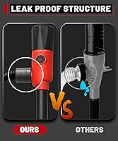 Vista 6 de Bomba de transferencia de combustible portátil alimentada por batería/carga USB - Bomba de gas con parada automática para lata de gasolina de 5