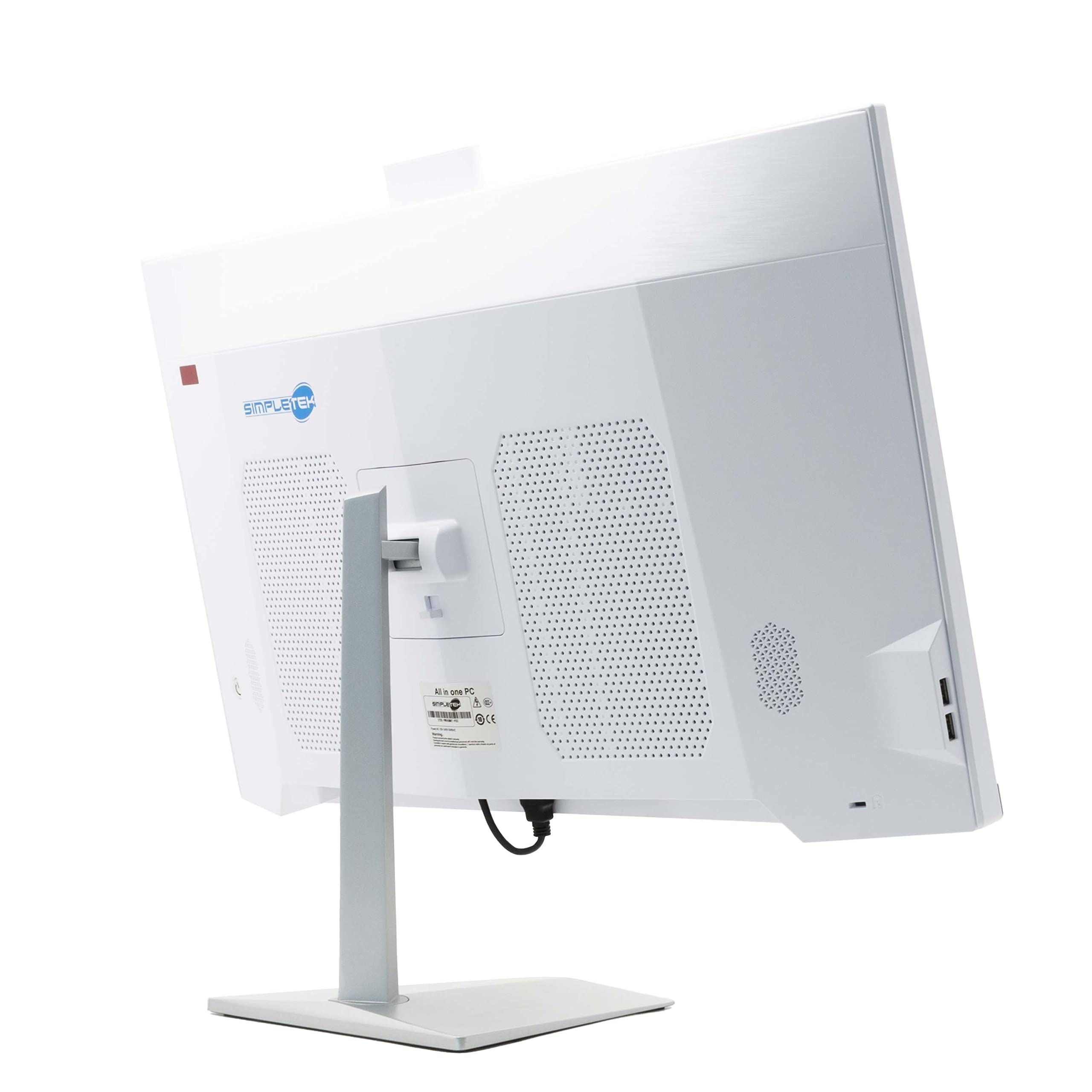 SIMPLETEK - PC All in One 24" FHD Core i7 Fino a 3.60GHz Windows 11 | 16GB RAM SSD 960GB | Webcam Integrata HDMI - Mouse e Tastiera inclusi