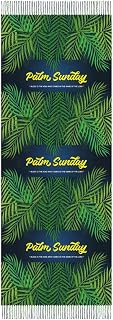 Palm Sunday 2023 Scarf Shawl Wrap Warm Blanket Neckerchief for Men Women Decor