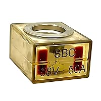 Vista 23 de South Bend Components 250A Bloque de fusibles clasificado para marina (MRBF) y bloque de terminales, paquete combinado, 58V CC máx., IP66, protegido