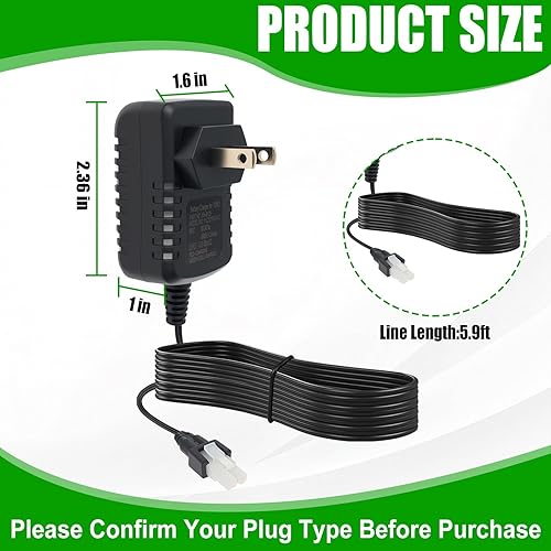 Miniatura 5 de Cargador de batería 136-9126 compatible con Toro Lawnboy cargador de batería 12V 104-7401 1141588 cortacésped