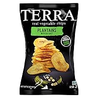 Vista 19 de Terra Chips de verduras reales de ajo y hierbas mediterráneas, 5 onzas (paquete de 6)
