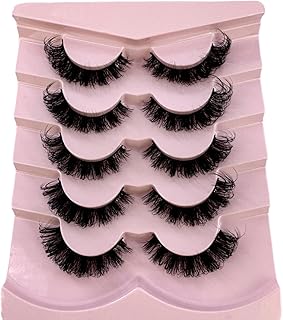 HBZGTLAD Pestañas de ojo de gato 3D Natural P...