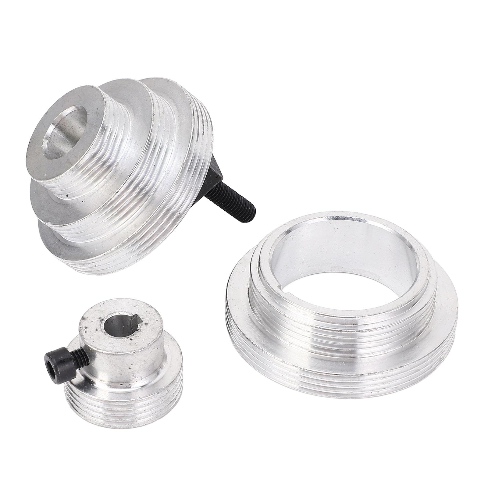 Polea de transmisión para torno miniatura en aleación de aluminio compatible con MX210 WM210 8x16 220x400