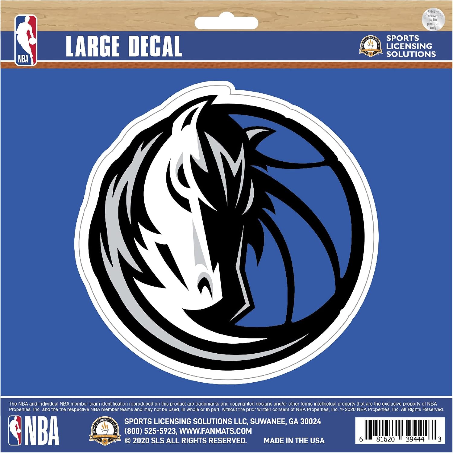FANMATS NBA Unisex-Adult NBA Large Decal