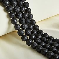 Vista 37 de 60 piezas de cuentas de amatista natural de 6 mm, cuentas de piedras preciosas redondas sueltas para hacer joyas