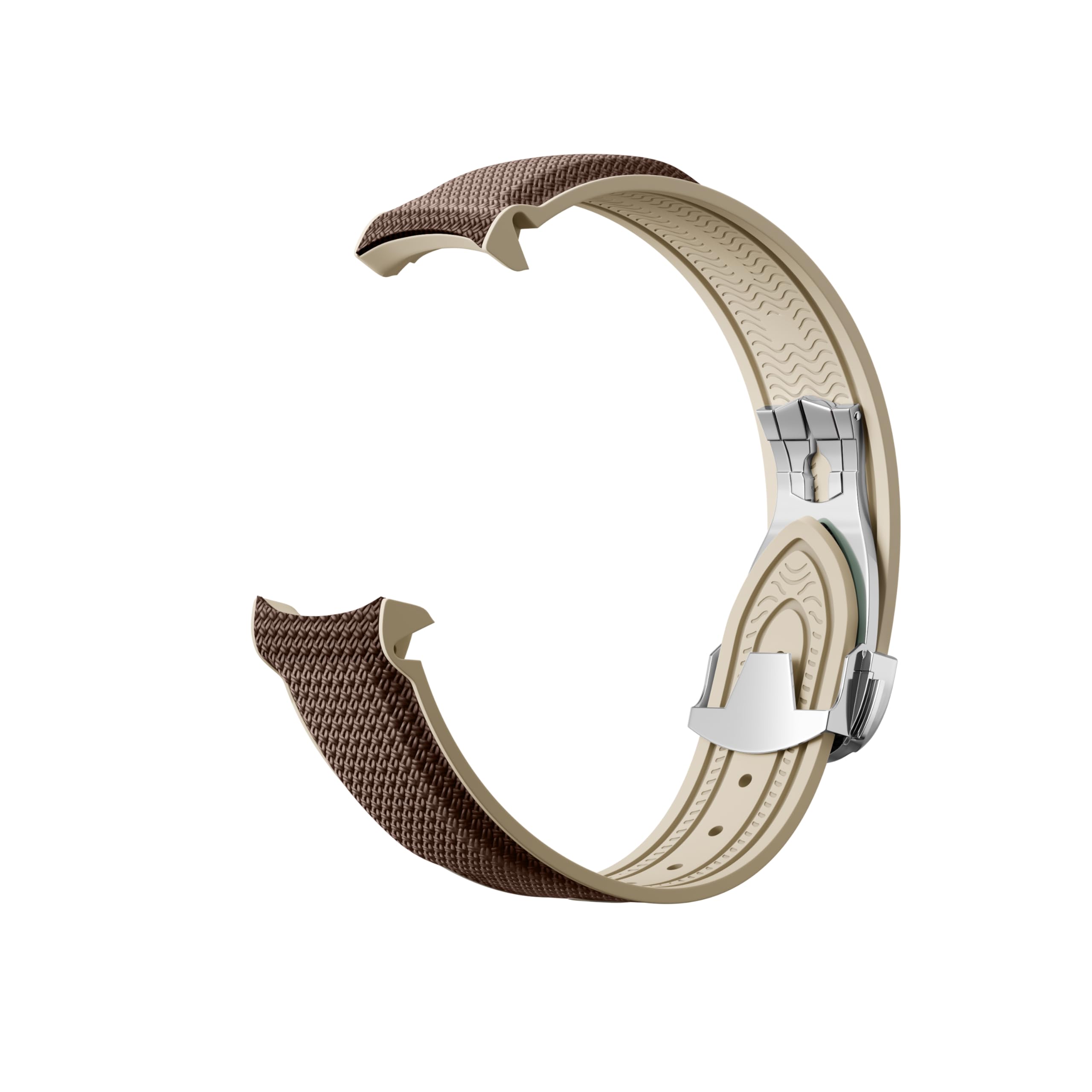 Wentokye Curved End Rubber Strap Compatible with Omega X Swatch Moonswatch Speedmaster and more 20mm Watch，Swatch Omega Moonswatch Speedmaster Watch