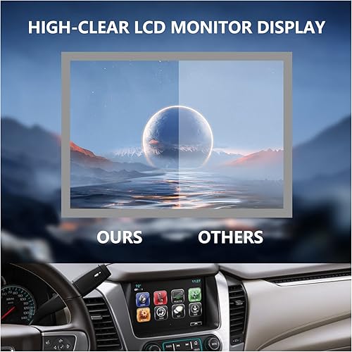 Miniatura 5 de Compatible con pantalla táctil GMC de 8 pulgadas, repuesto de pantalla LCD, compatible con Chevrolet Silverado Suburban Tahoe 2015-2018 y GMC Yukon