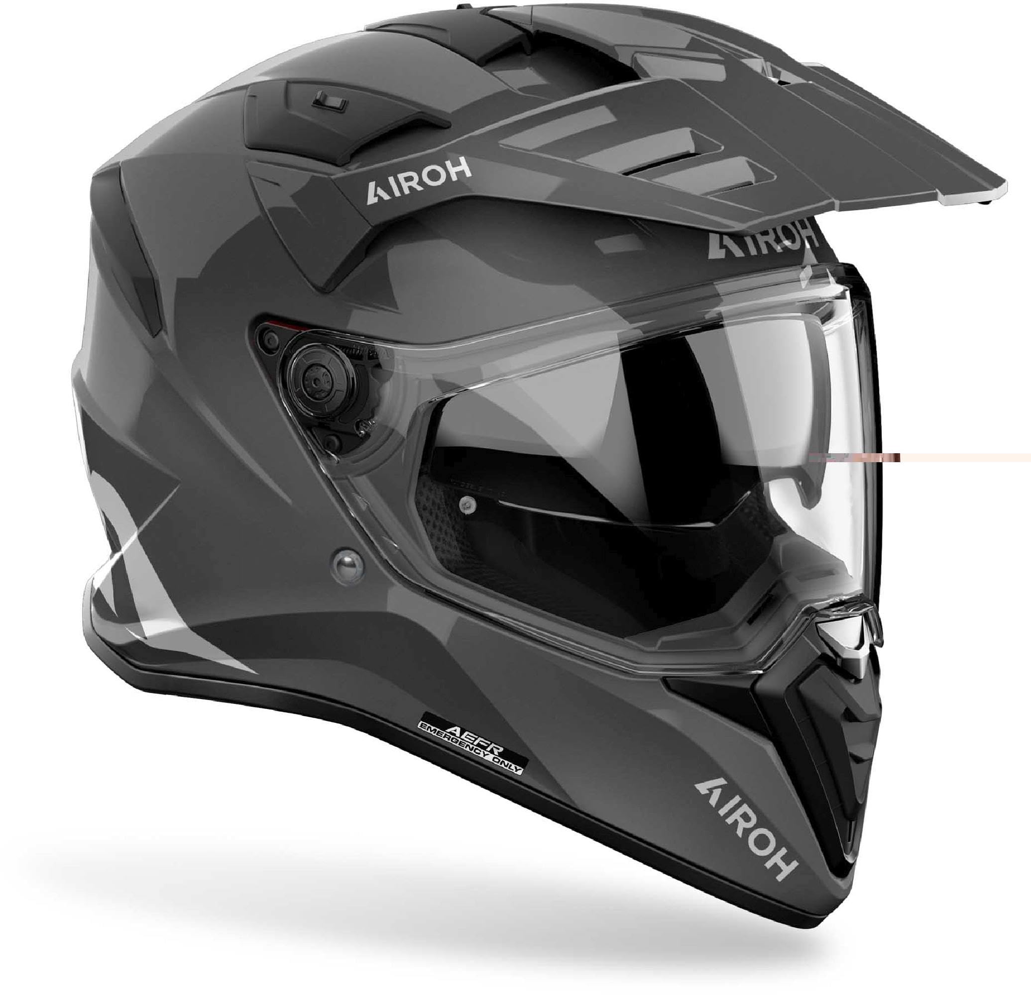 AIROH Bandit Color Dark Grey Gloss XS