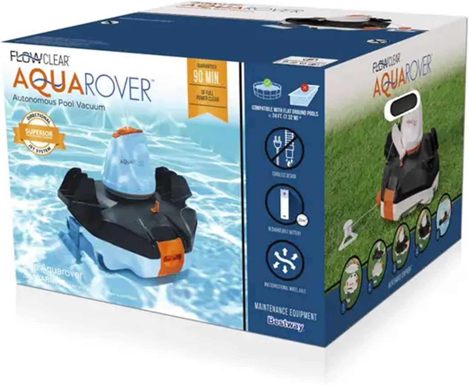 Buy Bestway 58623E Flowclear Aquarover Automatic Swimming Pool Cleaning