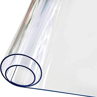 Alfombrilla Transparente Para Silla Para Suelos De Moqueta, Azulejos, Pvc Esmerilado, Alfombrilla Para Duros, Sillas De Escritorio Estera, 1mm De Espesor(100x180cm/39.37x70.87in)