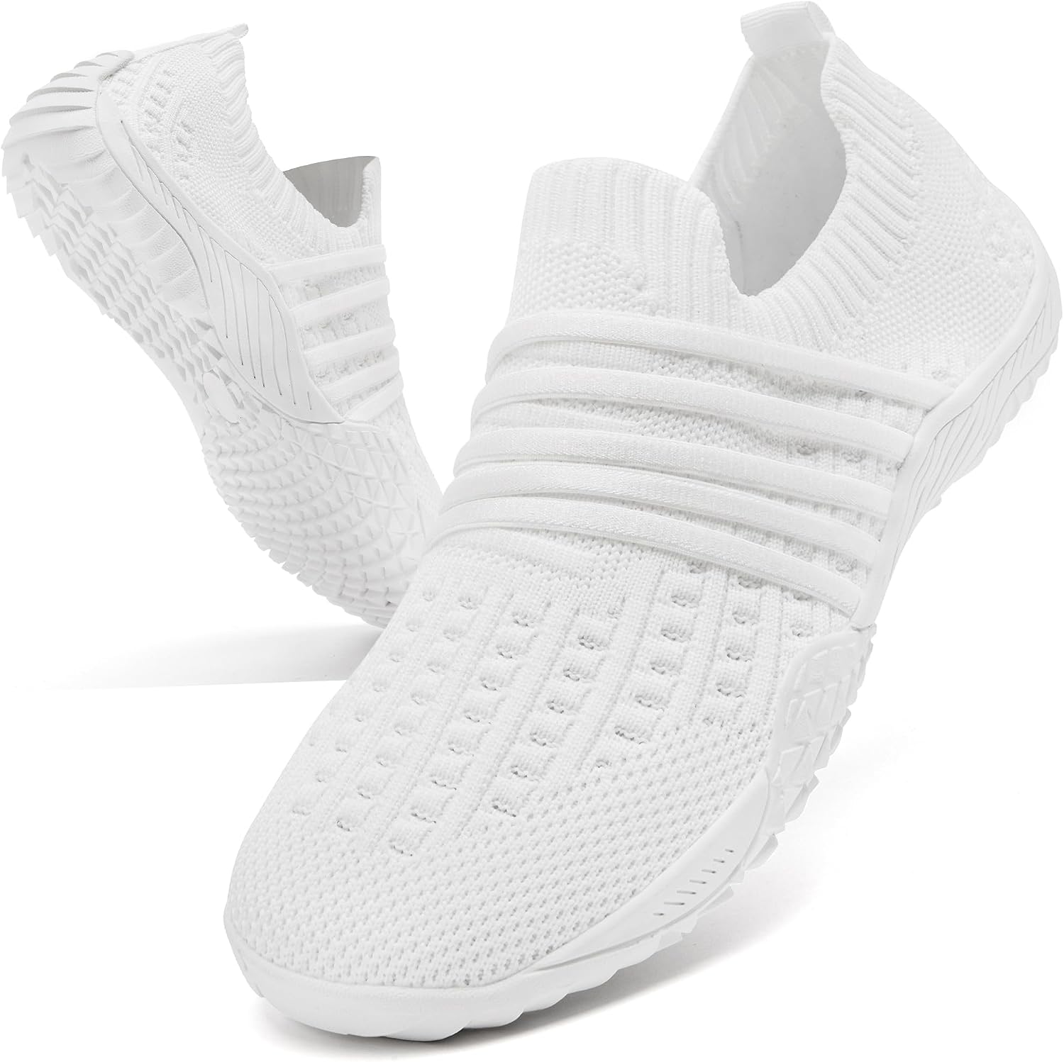 Barefoot Shoes Women Slip on Walking Shoes Lightweight Tennis Running Gym Workout Yoga Sneakers Zero Drop Sole