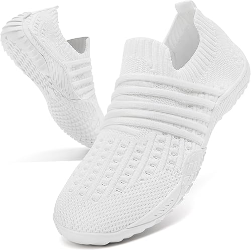 Barefoot Shoes Women Slip on Walking Shoes Lightweight Tennis Running Gym Workout Yoga Sneakers Zero Drop Sole