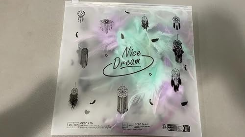 Miniatura 8 de Nice Dream - Atrapasueños con luces LED, hechos a mano para el dormitorio, para colgar en la pared, decoración del hogar, adornos, artesanías