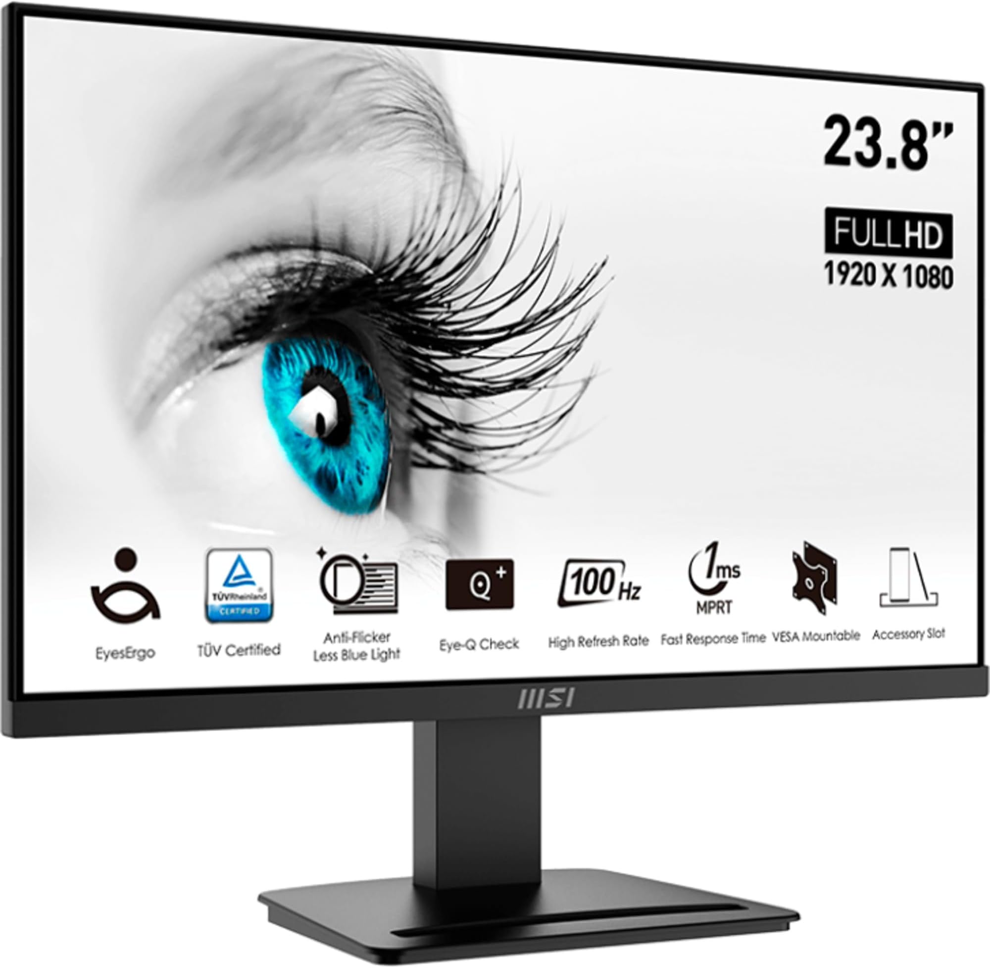 Monitor Kurz Schwarz