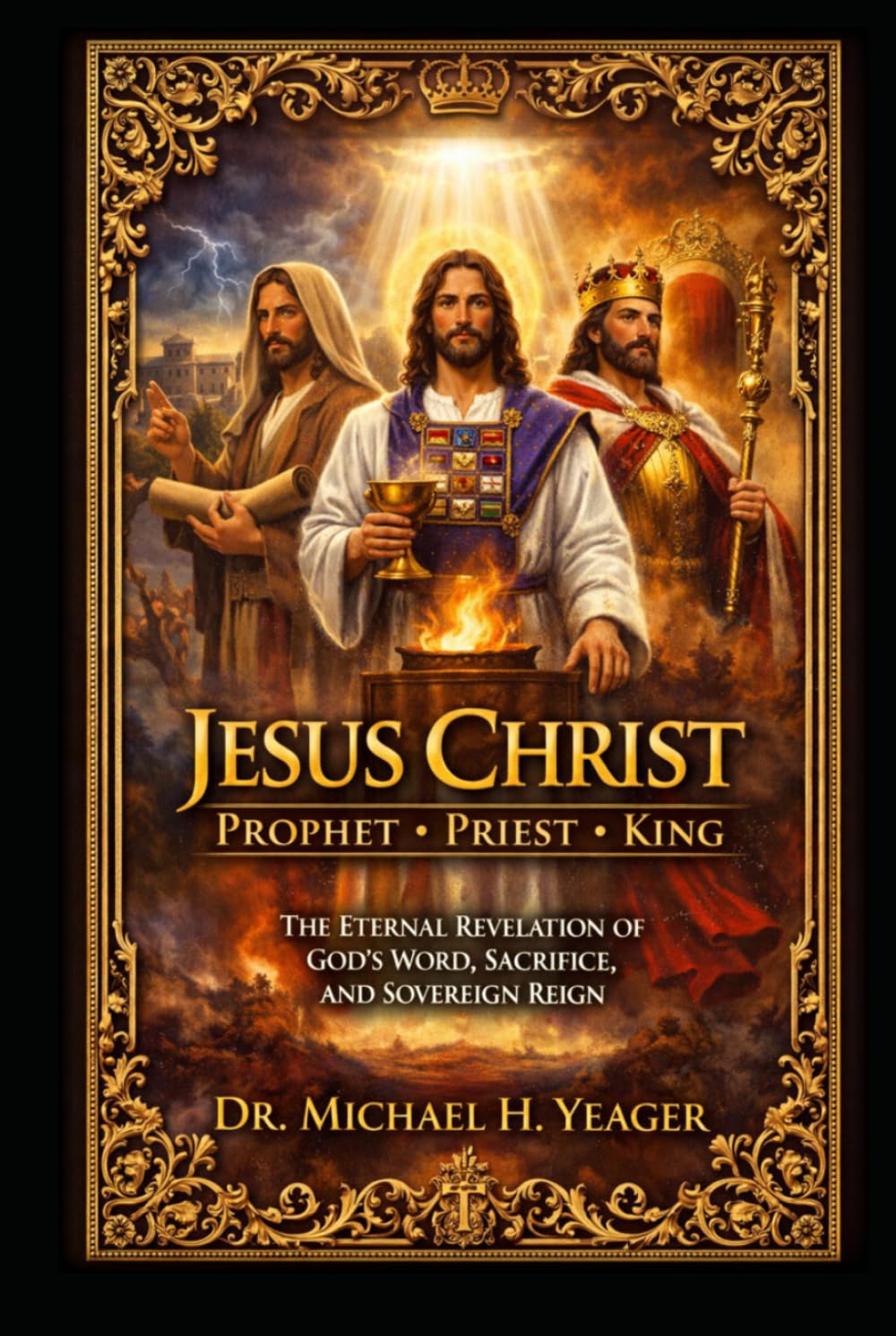 JESUS CHRIST: PROPHET, PRIEST, AND KING: The Eternal Revelation of God’s Word, Sacrifice, and Sovereign Reign