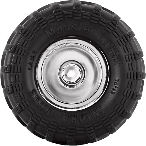 Miniatura 19 de INJORA Monster Truck - Juego de neumáticos blancos para 1/24 RC Crawler Car Axial SCX24 Bronco Gladiator C10 JLU Deadbolt B17 FMS FCX24 y TRX4MT