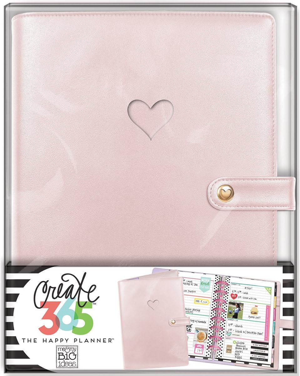 me & my BIG ideas CODM-02 Create 365 The Happy Planner Mini Deluxe Cover, Gold