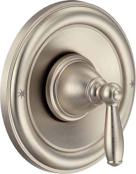 Moen Brantford Brushed Nickel Traditional 1-Handle Posi-Temp Pressure Balancing Valve Trim Kit, Valve Required, T2151BN